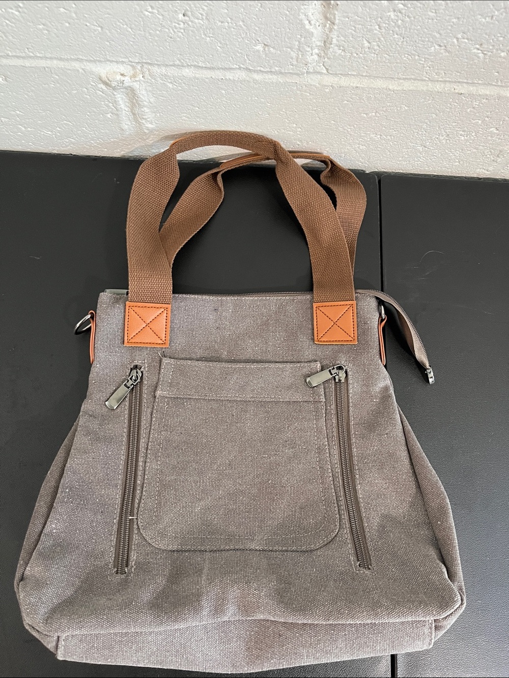 Canvas Tote Bag with Shoulder Strap